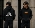 Aureum Prints - Pullover Black Hoodie